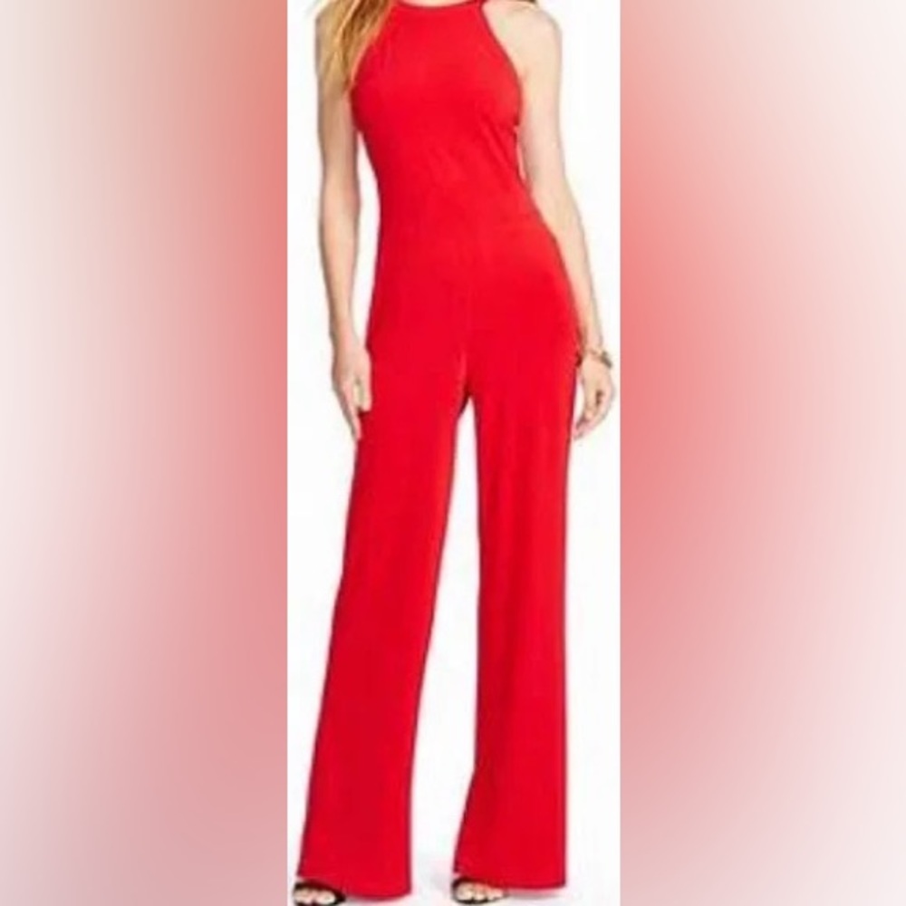 Ralph Lauren True Red Stretchy Jumpsuit XL